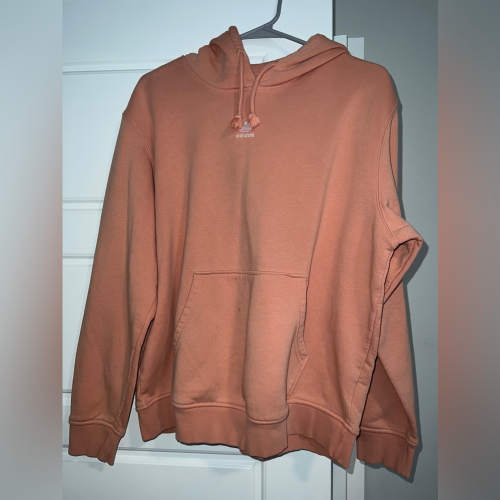 Men’s Medium Pink Adidas Hoodie